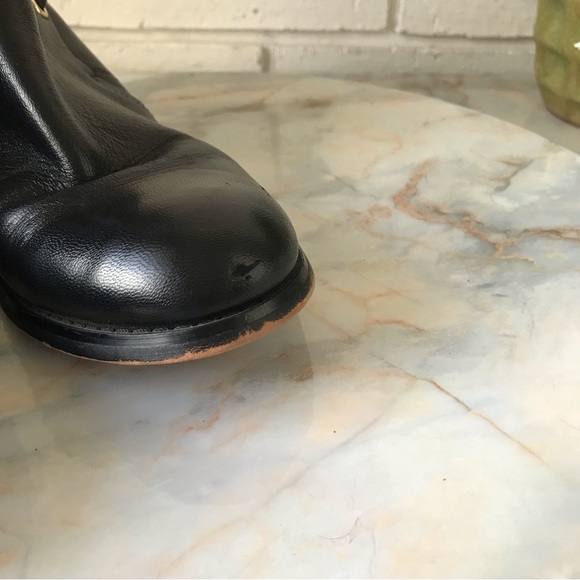 Michael Michael Kors Arley Black Leather Ankle Boots - Picture 13 of 13